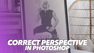 How to Correct Perspective in Photoshop CC using Perspective Crop Tool