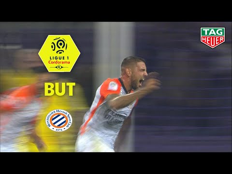 But Andy DELORT (24') / Toulouse FC - Montpellier Hérault SC (0-3)  (TFC-MHSC)/ 2018-19