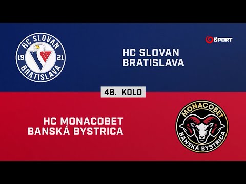 46. kolo: HC Slovan Bratislava – HC MONACObet Banská Bystrica 2:3 (HIGHLIGHTY)