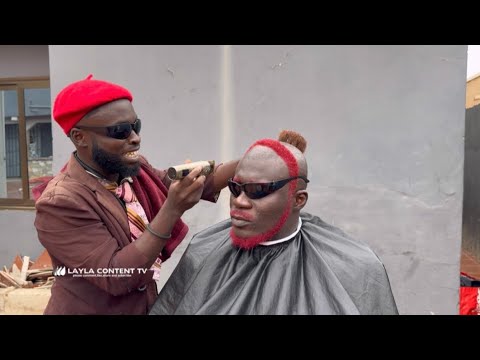 EIIIII BARBER TROUBLE 😳😳LEILA FT PILATO 😂😂😂