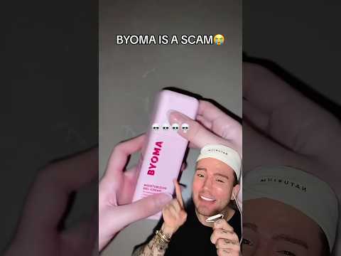 BYOMA IS A SCAM?!😱(follow for more!💗) #skincare #skin #preppy #preppyyyy #skincareroutine #beauty