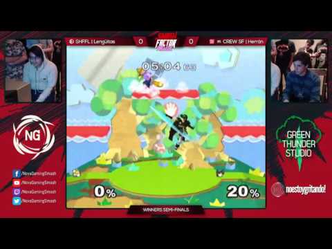 SF6 Prelude - CREW SF | Herrán (Marth) Vs. SHFFL | Lengüitas (Fox) - Melee Winners Semis