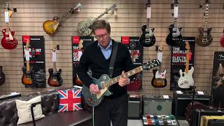 Video thumbnail for Epiphone Les Paul Standard Pelham Blue | Ex-Display | Bolton Store by Rimmers Music