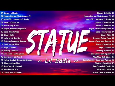 Statue - Lil Eddie (Cover with Lyrics | Lyric Video) - Best Tagalog Love Songs 2025 🎧 New OPM