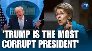 Warren Shows No Mercy To POTUS, Blasts Trump As The 'Most Corrupt President' In A Fiery Speech