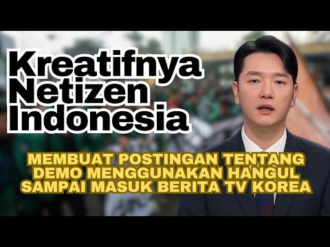 In Korean News!!!, Indonesian netizens make posts demonstrating the use of Hangul