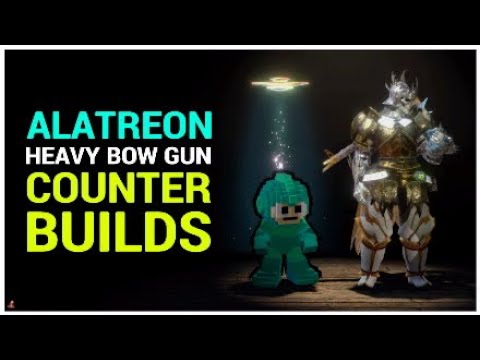 MHW:IB HEAVY BOW GUN BUILD! "ALATREON COUNTER BUILDS" (DIVINE BLESSING SECRET+SUPER RECOVERY)