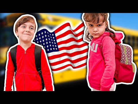 PRIMEIRO DIA DE AULA NA ESCOLA DOS EUA - Família Brancoala