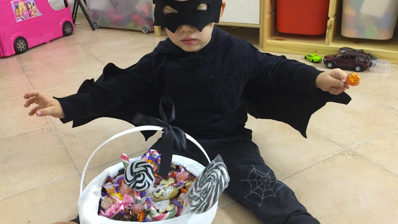 Costume di Halloween da pipistrello senza cucire - Tutorial