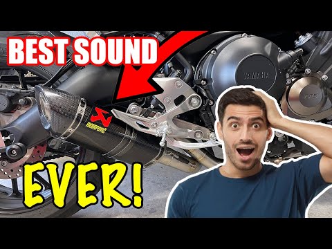 MT09 Akrapovic Exhaust | Install & Sound Test