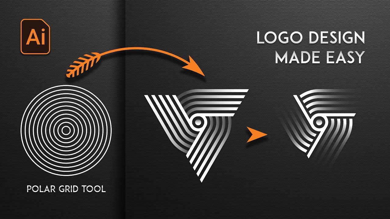 Logo Design Process: Expert Tips and Tricks with the Polar Grid Tool in Adobe Illustrator
