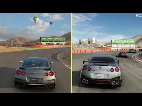 Gran Turismo Sport vs Project CARS 2 PS4 Pro Graphics Comparison