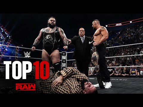 Top 10 Raw moments: WWE Top 10, Oct. 13, 2025
