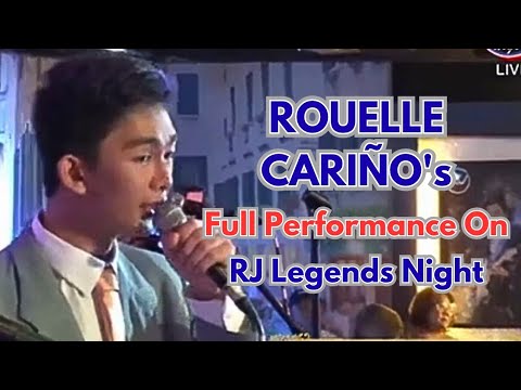 ROUELLE CARIÑO's Full Performance on RJ Legends Night