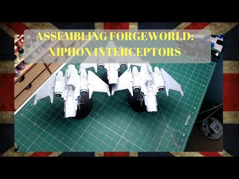 FORGEWORLD Xiphon Interceptor Assembly