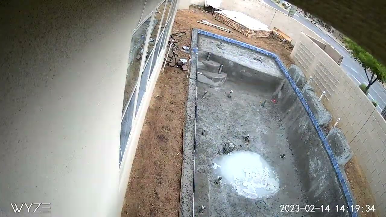 Pool Build Timelapse by Presidential Pools in North Phoenix
