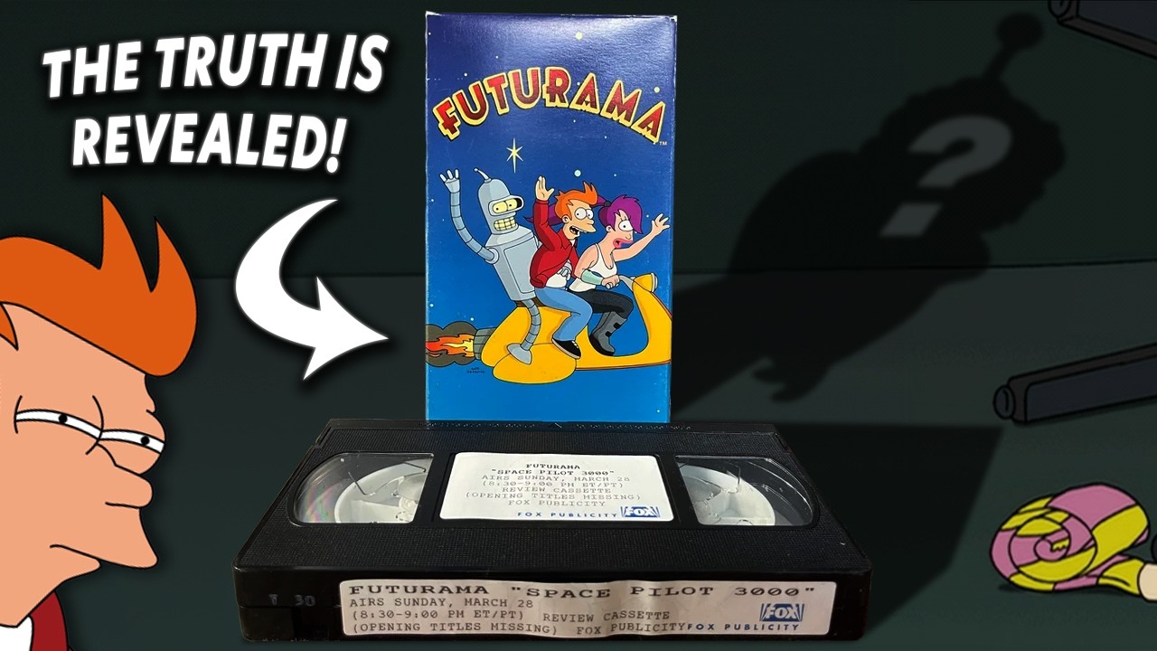 Futurama's Oldest Mystery SOLVED: Was Nibbler's shadow in the FIRST AIRING of Space Pilot 3000?