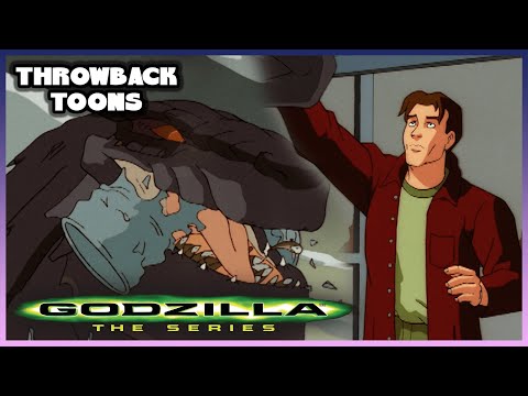 Bonding With The New Godzilla | Godzilla®: The Series | Throwback Toons