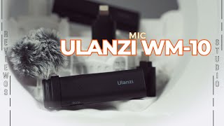 Micro Ulanzi WM-10: Nhỏ gọn cho smartphone, giá 300k