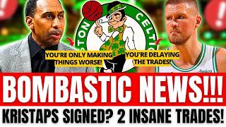 BOMB NEWS! BOSTON CELTICS CONFIRM SHOCKING PORZINGIS TRADE?! | GIANNIS REJECTED BY CELTICS?! | TATUM