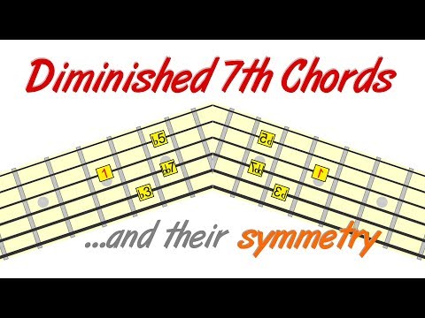 Diminished 7th Chords - Their Symmetry & Function Explained