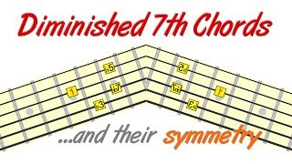 Diminished 7th Chords - Their Symmetry & Function Explained