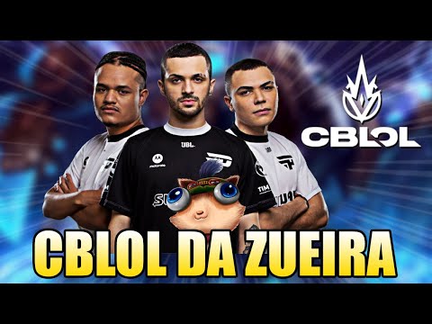 SINERGIA DA PAIN E TP LENDÁRIO DO DYNQUEDO - CBLOL DA ZUEIRA