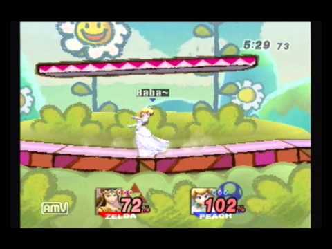 Project M 2.6b: Baba(Peach) Vs. Gardy(Zelda)(2)