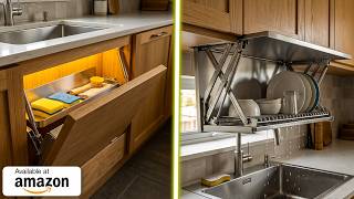 42 Amazon Kitchen Organization & Storage Hacks To Maximize Space in Your Tiny Kitchen!
