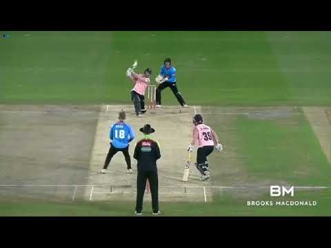 SUSSEX SHARKS V MIDDLESEX - VITALITY BLAST MATCH ACTION (17AUG2018)