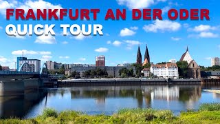 TRAVEL VLOG: FRANKFURT AN DER ODER QUICK TOUR | EUROPE VIADRINA UNIVERSITY | Słu