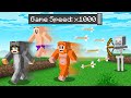 Minecraft But The Speed Increases