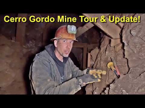 Cerro Gordo Silver Mine Tour & Update!
