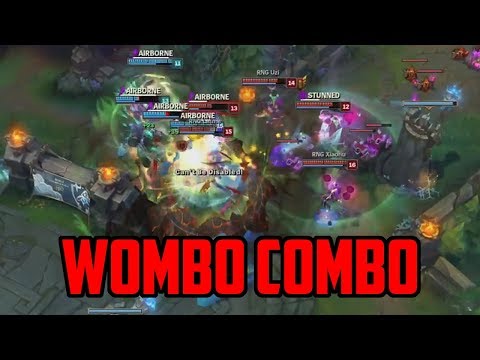 RNG's INSANE WOMBO COMBO! - RNG Jarvan + Galio Combo! (RNG vs SSG Worlds 2017 Highlight)