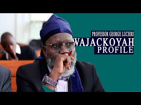 PROF WAJACKOYAH BIOGRAPHY