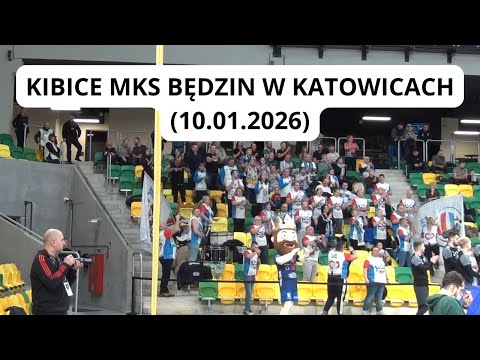 KIBICE MKS BĘDZIN NA DERBACH Z GKS KATOWICE