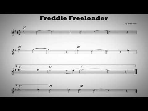 Freddie freeloader - Play along - Eb instruments