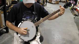 Video thumbnail for R.W. Jameson 5 string Resonator Banjo by LASTBIDonline