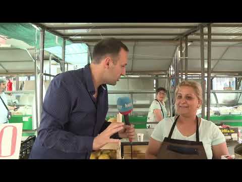 Markovo ukljucenje sa pijace - Dobri prodavci i popusti privlace kupce - DJS - (TV Happy 03.06.2022)