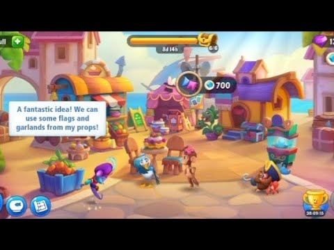 @Fishdom Seaport Adventures Story Event, Win Strikes Atlantis Cup Stage 193 - 197