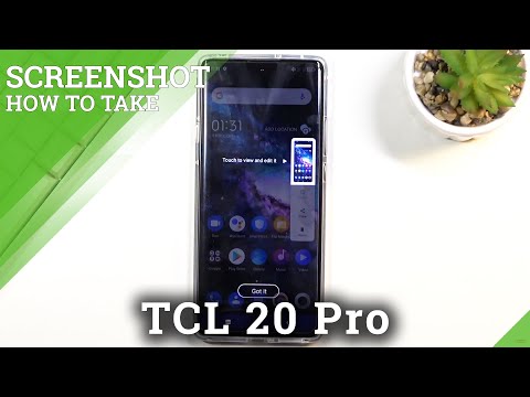 How to Take Screenshot on TCL 20 Pro - Capture Screen Tutorial / Find Screenshot Folder