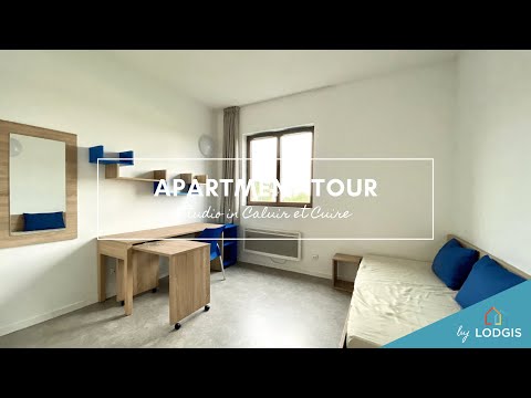 Apartment Tour // Furnished  18,3m2 in Lyon – Ref : 1LN21547