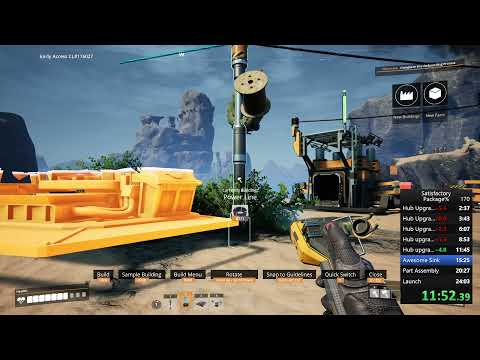 [UPDATE 5] Satisfactory Package% First ever sub-24 minute run! [23:57]