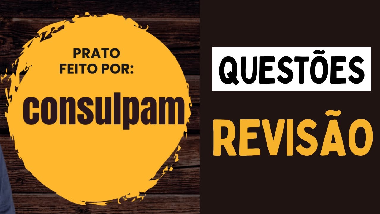 Questões CONSULPAM português