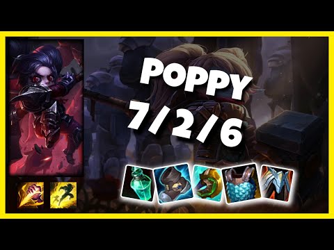 Poppy s11 Jungle Challenger Replay (7/2/6) - KOREAN
