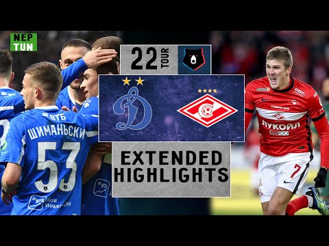 Dinamo Moscow - Spartak Moscow | Russian Premier Liga 22 Tour | Highlights | PES