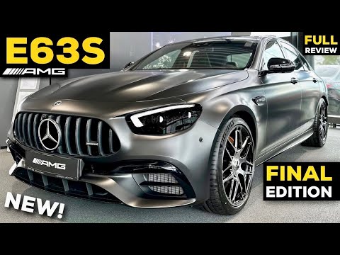 2023 MERCEDES E63 S AMG NEW Final Edition V8! BRUTAL Sound FULL In-Depth Review Exterior Interior