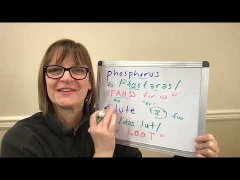 How to Pronounce Chemical, Chemistry, Phosphorus and Dilute