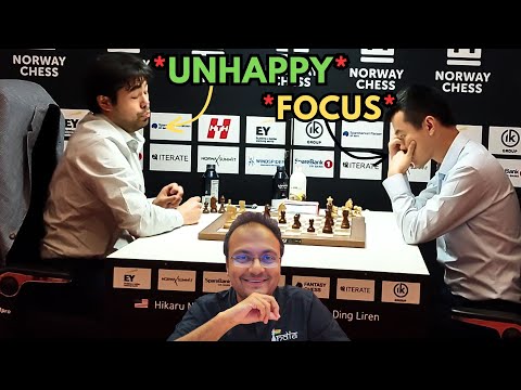 World Champion Ding Liren wins an absolute thriller against Hikaru Nakamura | Norway Chess 2024