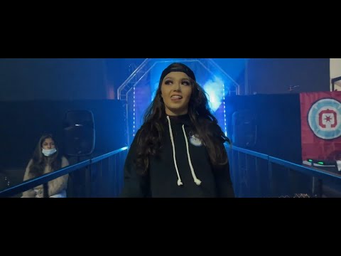 Skye blue vs Rok-C (Roxanne Perez in NXT) vs Ellie vs Leslie fatal 4 way match